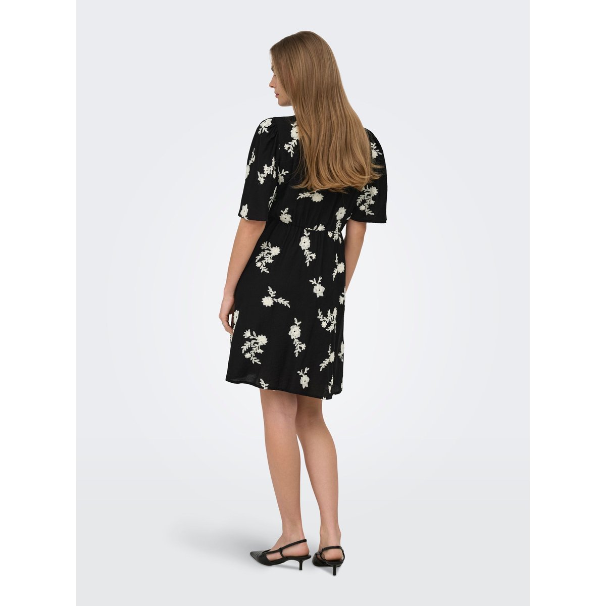 Robe noire - black, ONLY