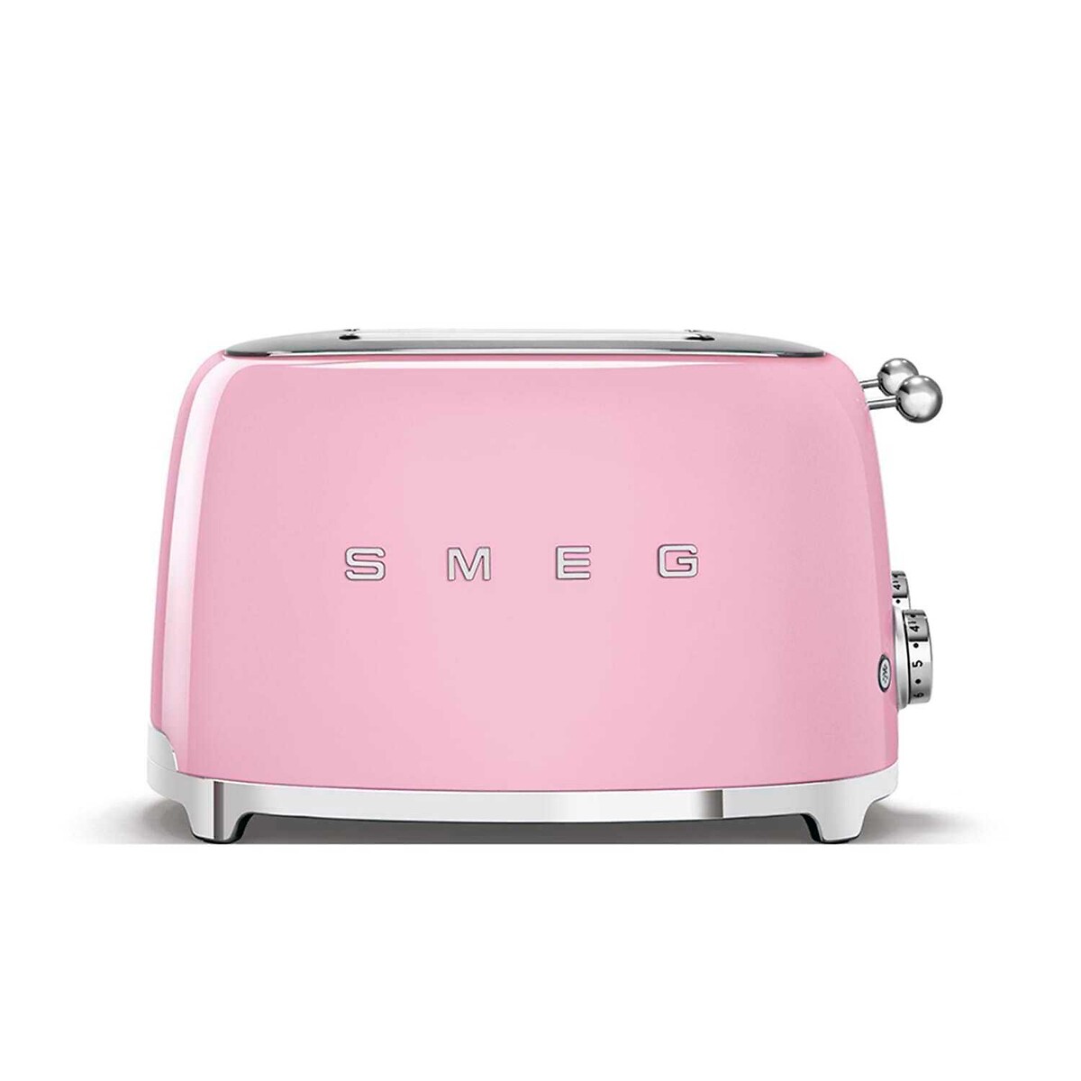 Retro Style 0.8L Mini Kettle & 4-Slice Toaster Set pink, SMEG