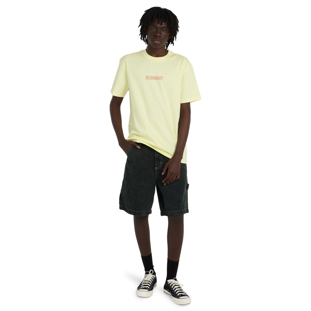 T-Shirt à manches courtes SWAMPS jaune wax yellow, ELEMENT