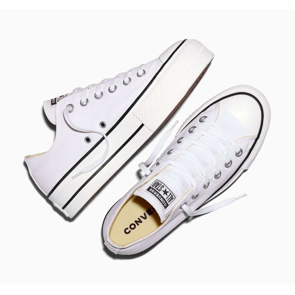 Baskets CHUCK TAYLOR ALL STAR LIFT PLATFORM CANVAS white/black, CONVERSE