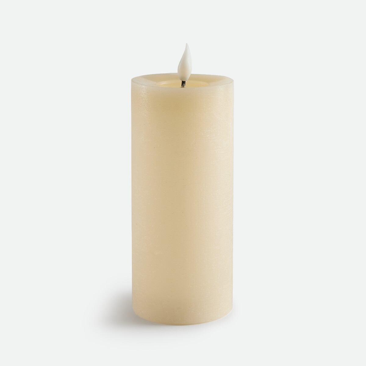Bougie LED, en cire, hauteur 20 cm, CASPAR ecru, LA REDOUTE INTERIEURS