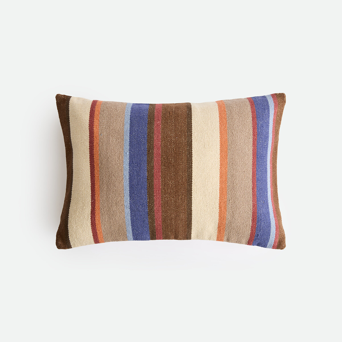Housse de coussin rectangulaire, rayée, en coton, ISSIA multicolore, LA REDOUTE INTERIEURS
