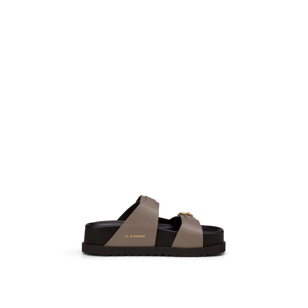 Sandale modèle Cate avec lanières réglables beige, MARC O'POLO