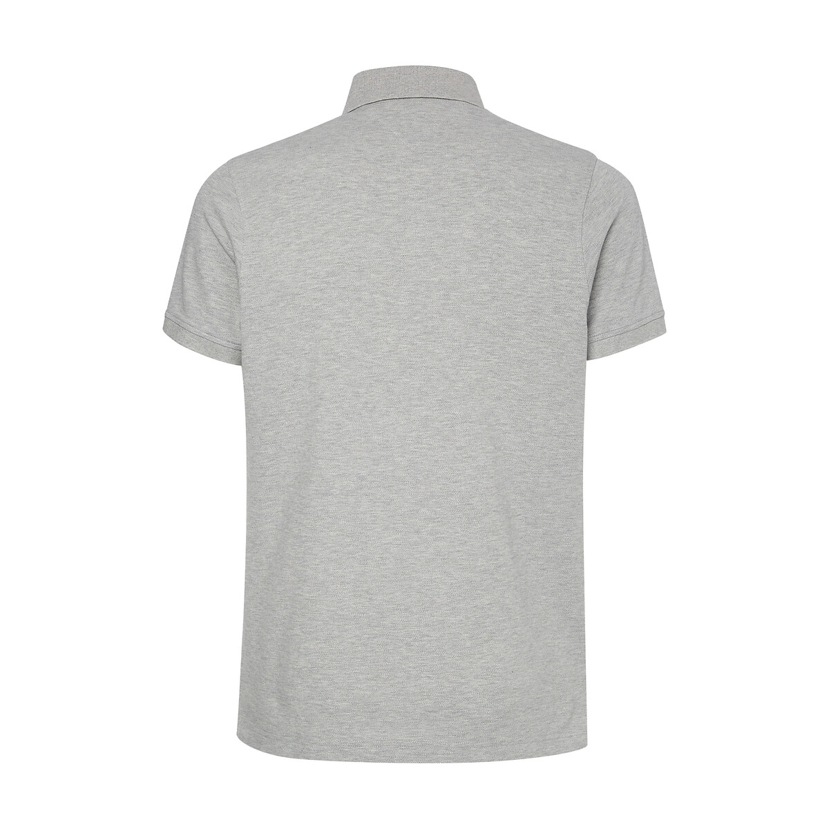 Polo slim maglia piqué stretch grigio chiné , TOMMY HILFIGER