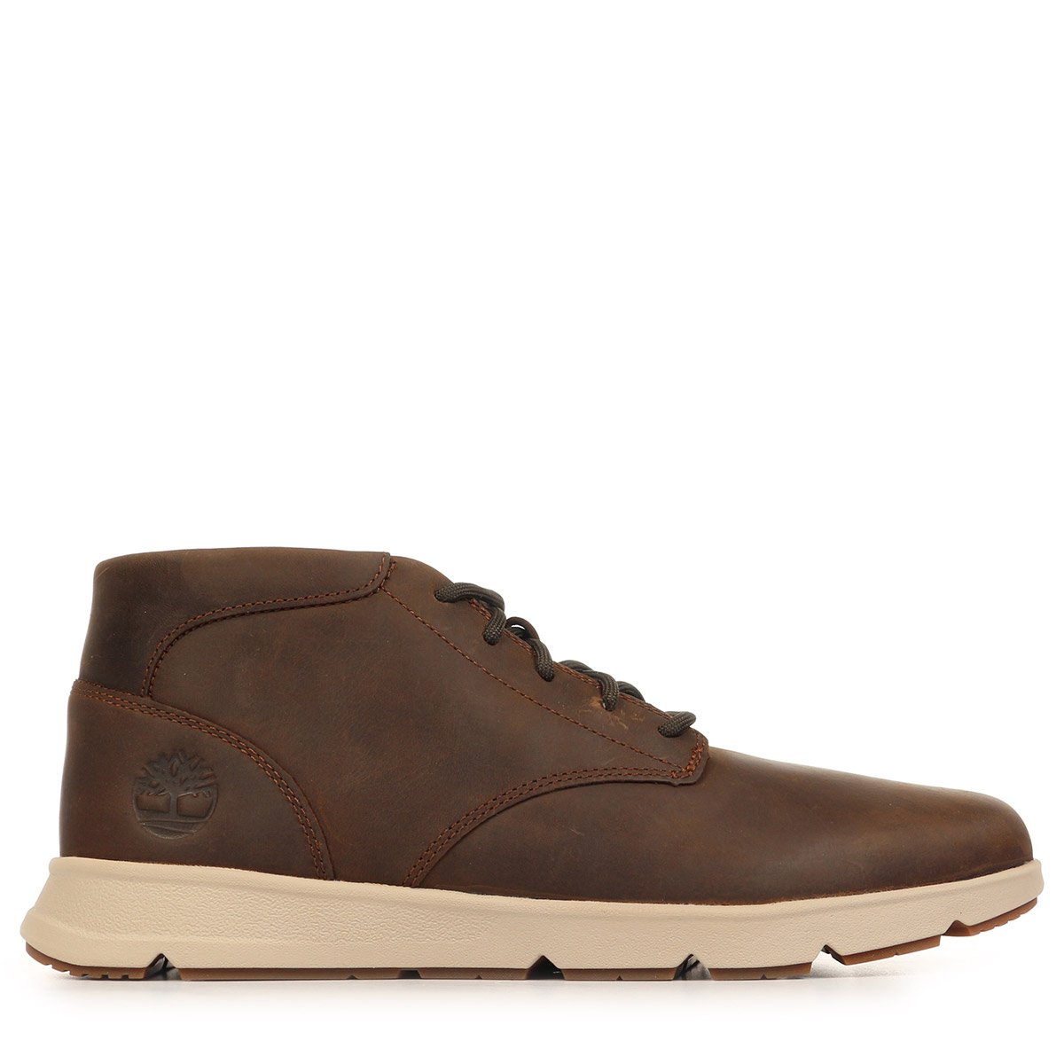 Baskets PARKER STREET MID LACE UP SNEAKER dark brown, TIMBERLAND