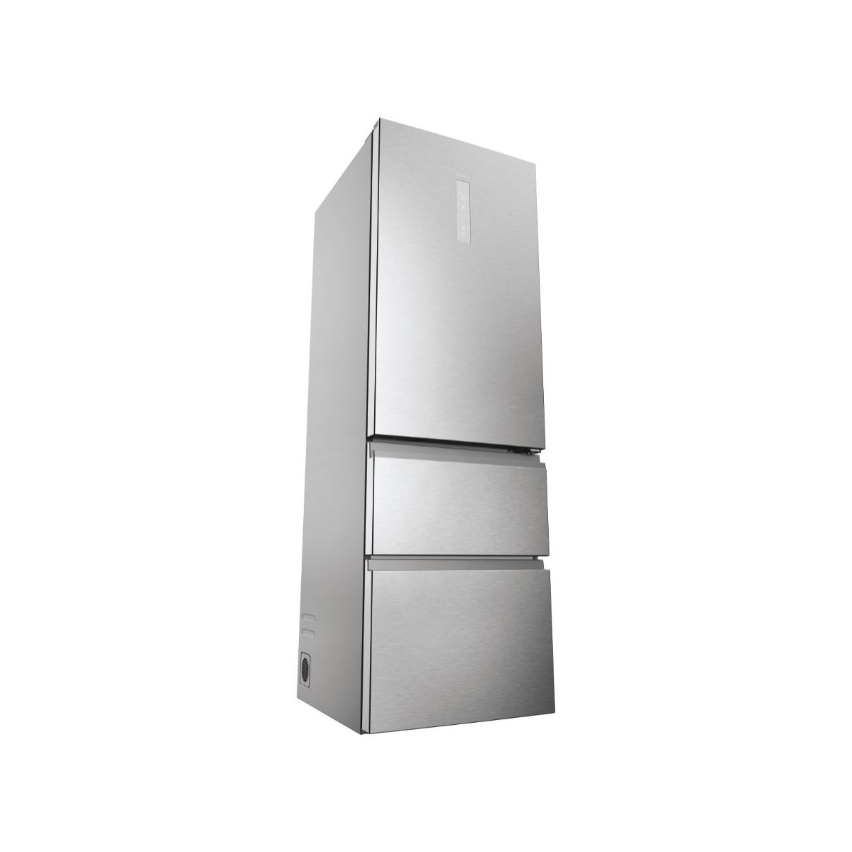 Réfrigérateur combiné HAIER HTW5618DNMG inox, HAIER