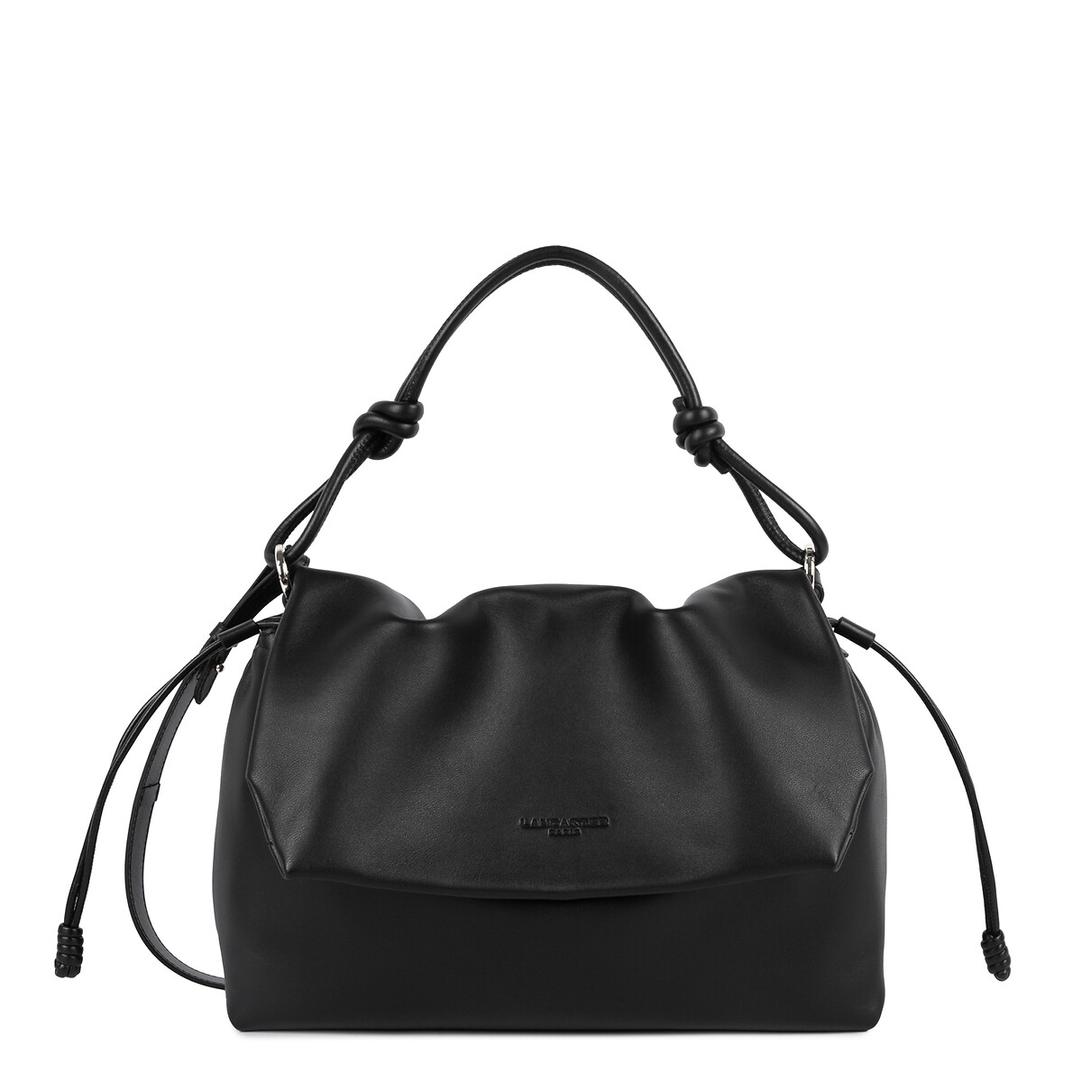 Sac en cuir souple, LUSH noir, LANCASTER