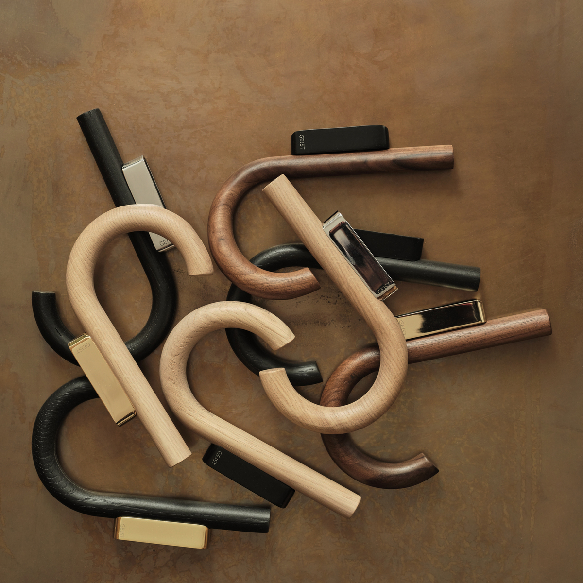 Crochet en Bois Living marron, OYOY LIVING DESIGN