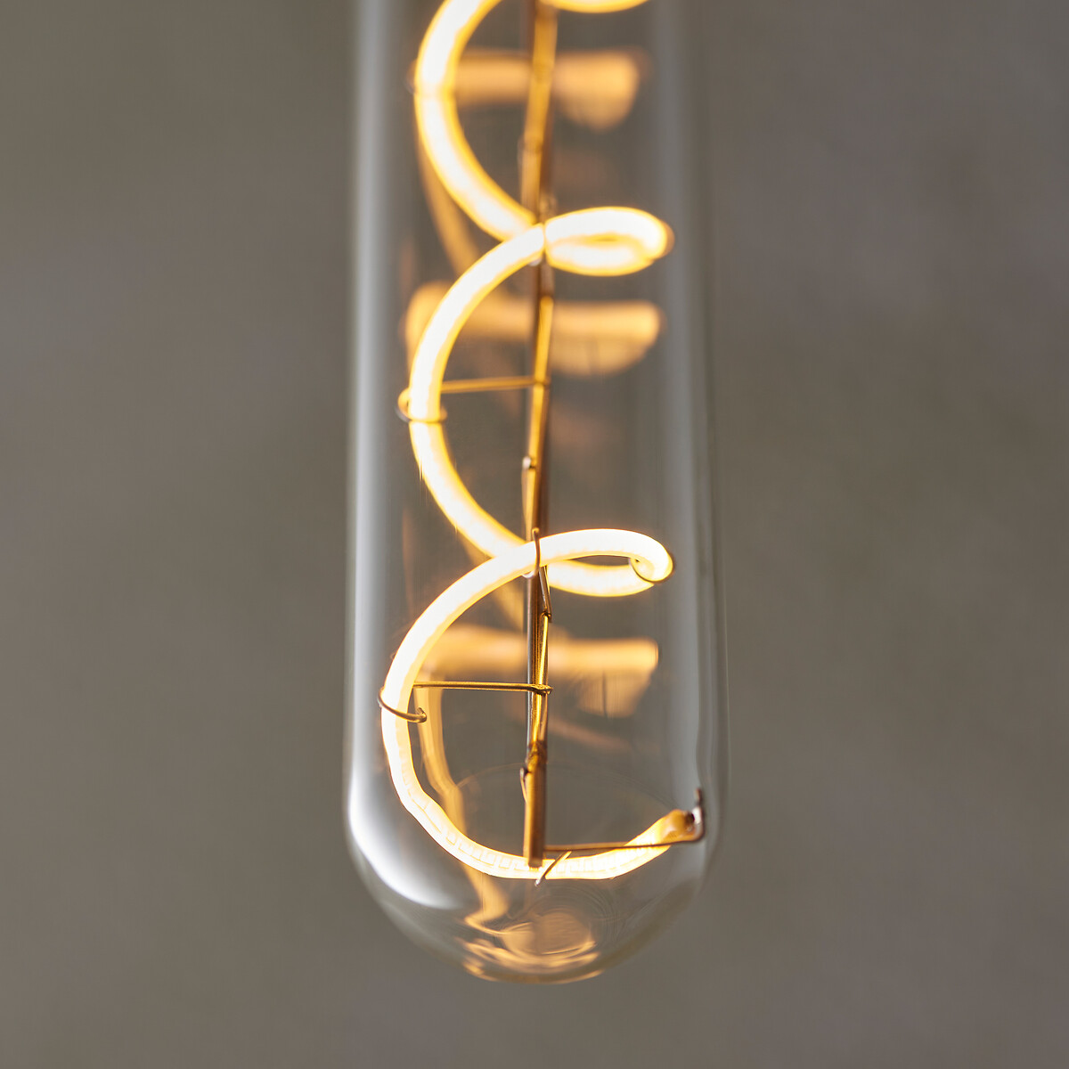 Spindle E27 4W LED Tubular Bulb in Warm White transparent, ÉDITÉ