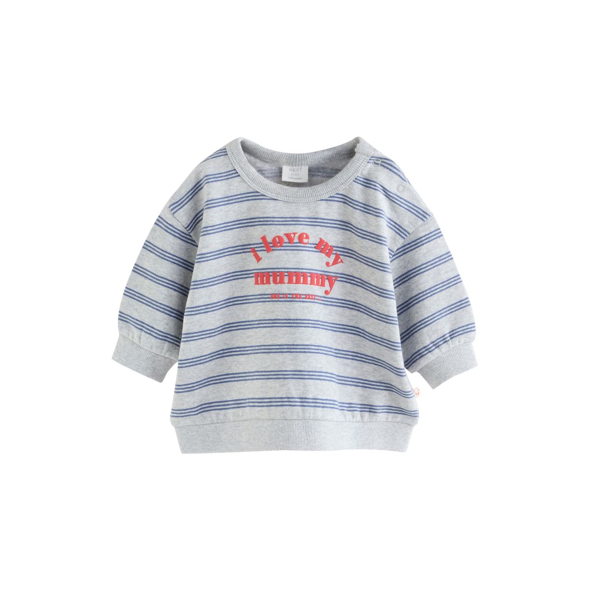Ensemble sweat et pantalon de jogging bébé gris/bleu, NEXT