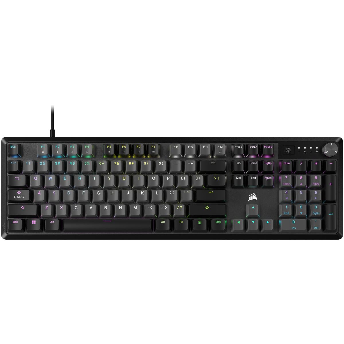 Clavier gamer K70 Core Gris couleur unique, CORSAIR