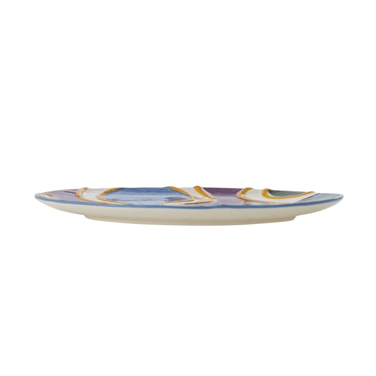 Petites assiettes design Salacia set de 4 multicolore, BLOOMINGVILLE