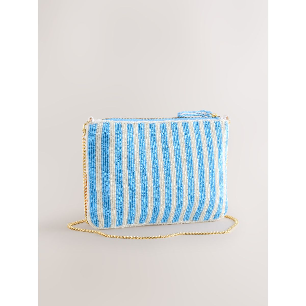 Pochette à ornements impression sardine, NEXT