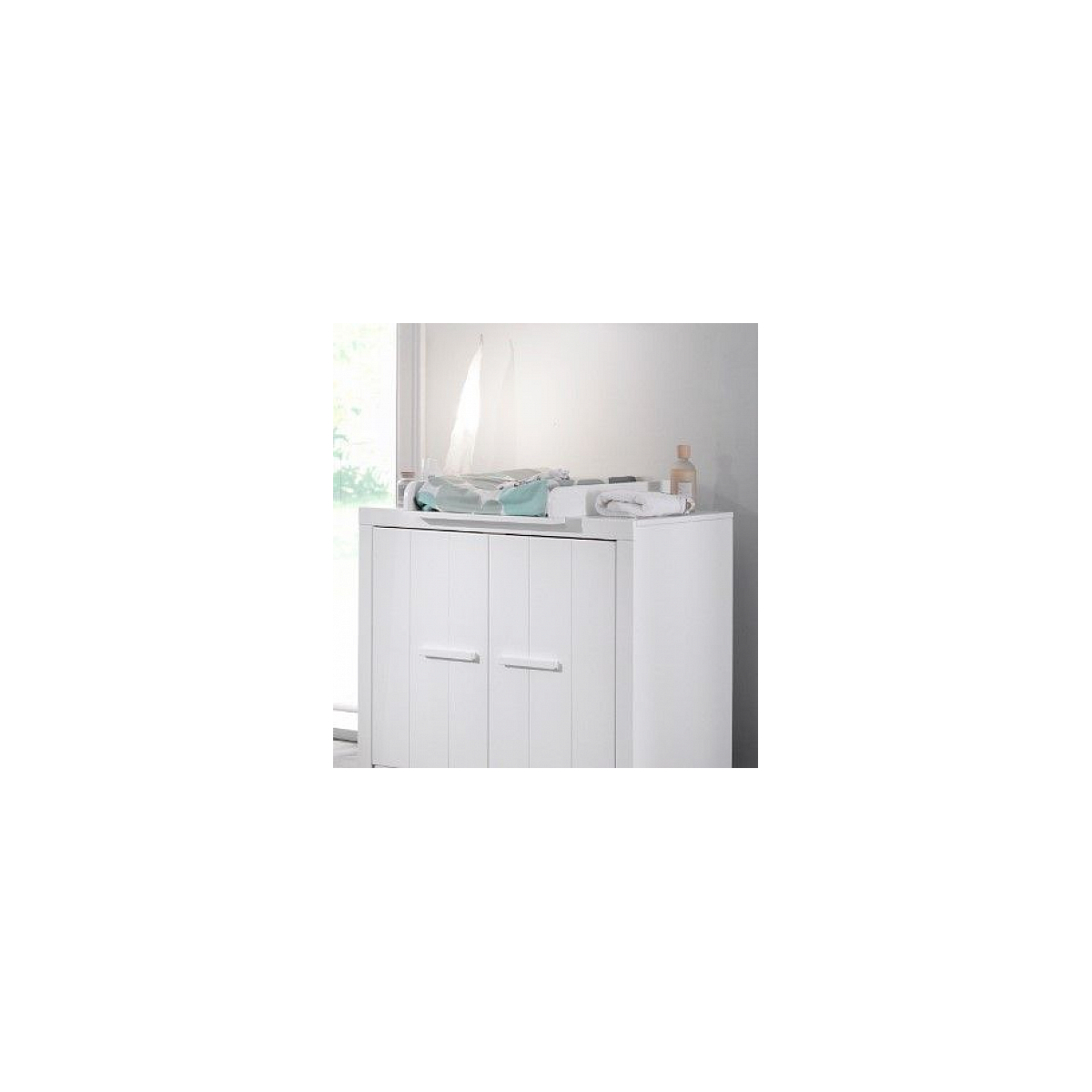 Plan à Langer pour Commode Erik 76cm couleur unique, VIPACK