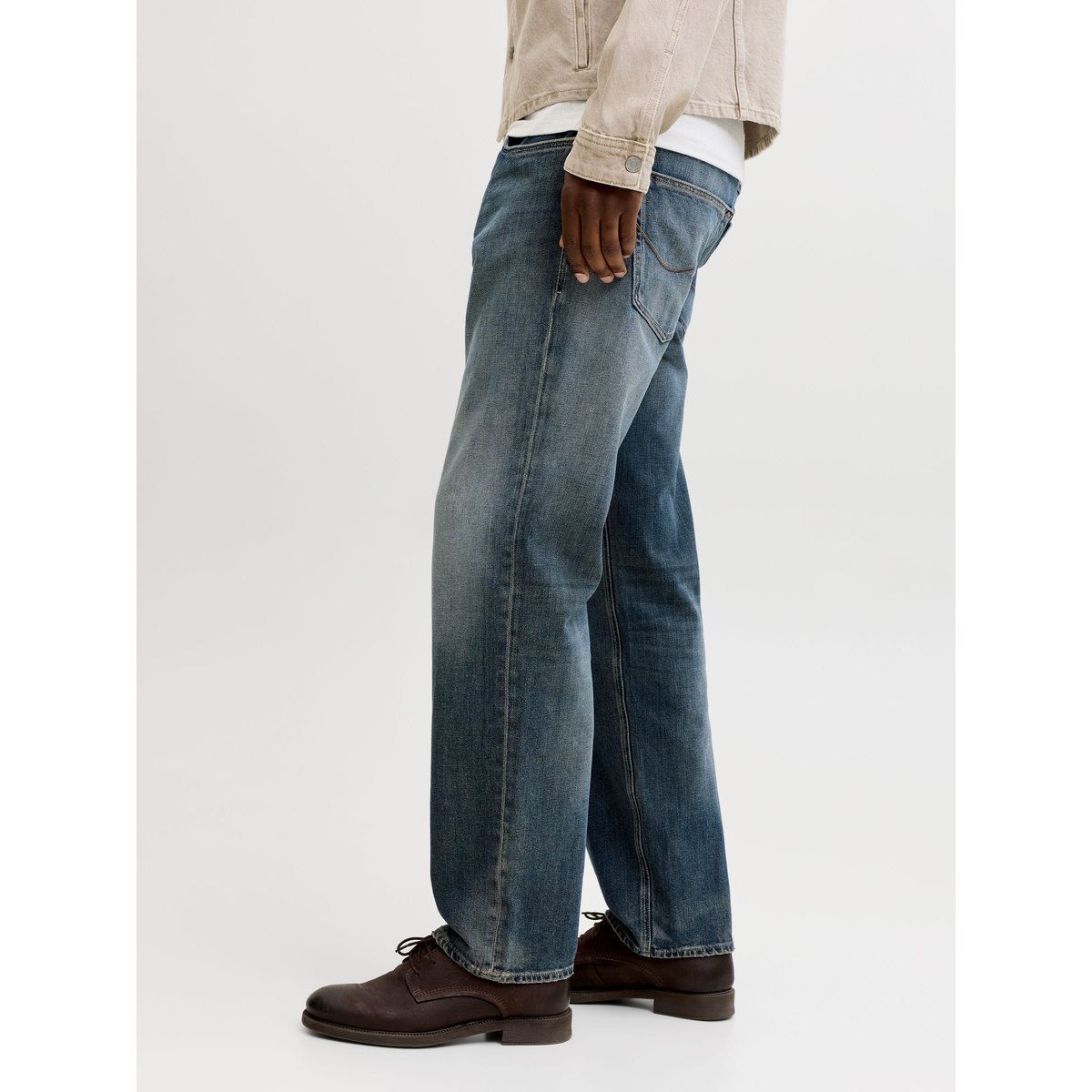 Jean Coupe Tapered blue denim, JACK & JONES