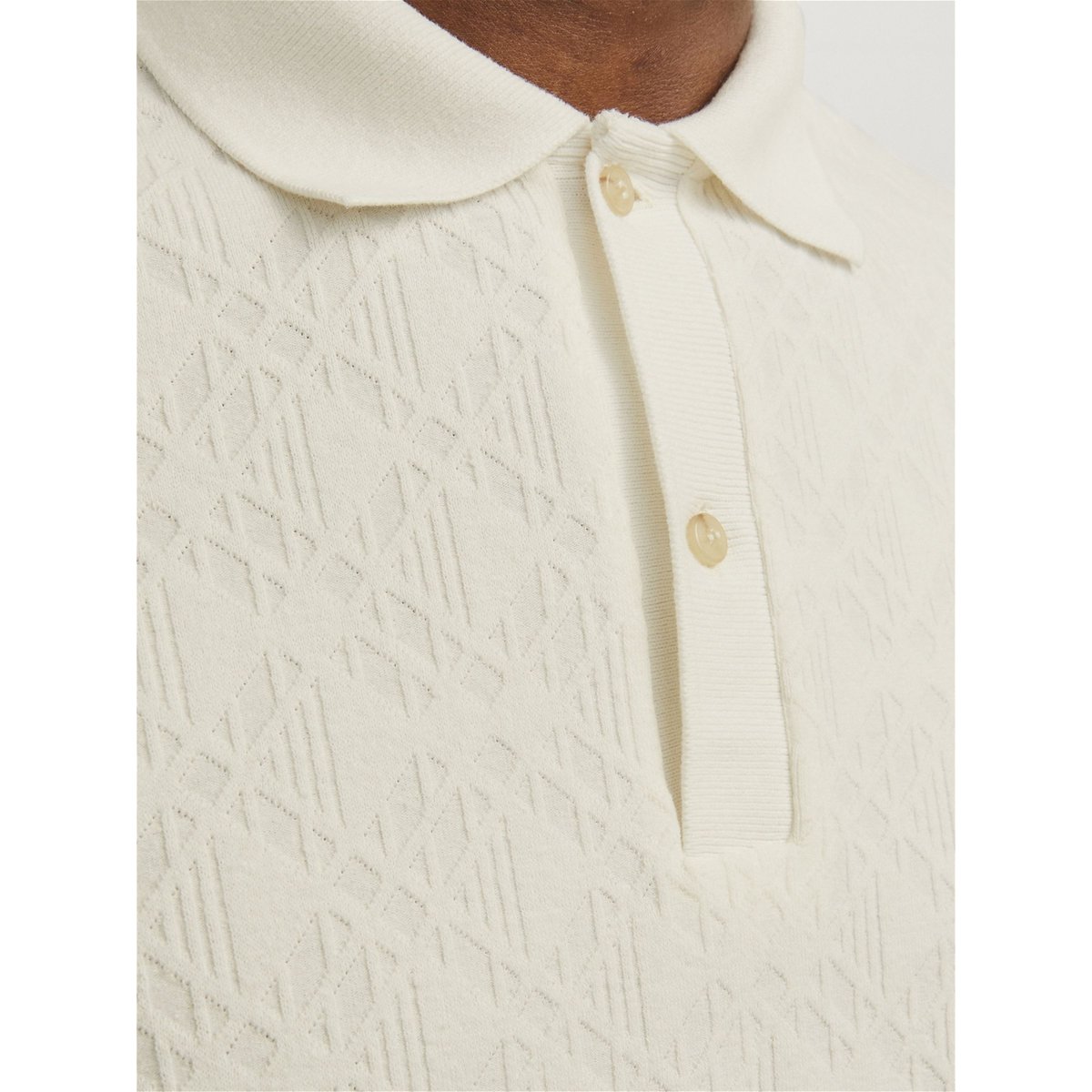 T-shirt Uni T-shirt jaune - white onyx, JACK AND JONES PREMIUM