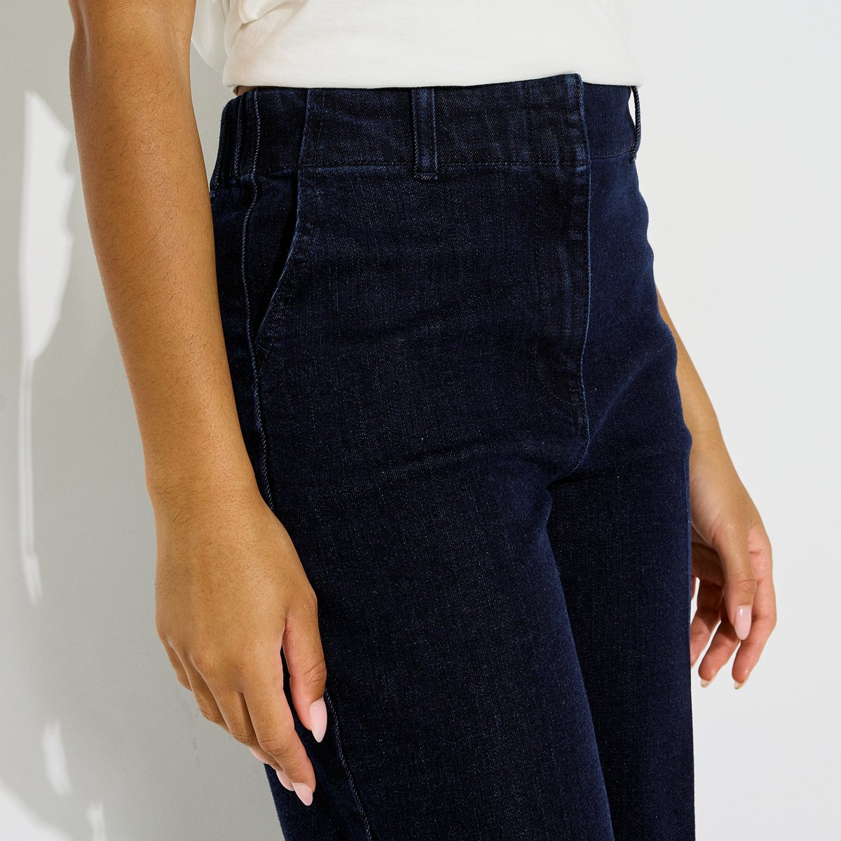Jean flare PALMA F.02 bleu brut, GRAIN DE MALICE