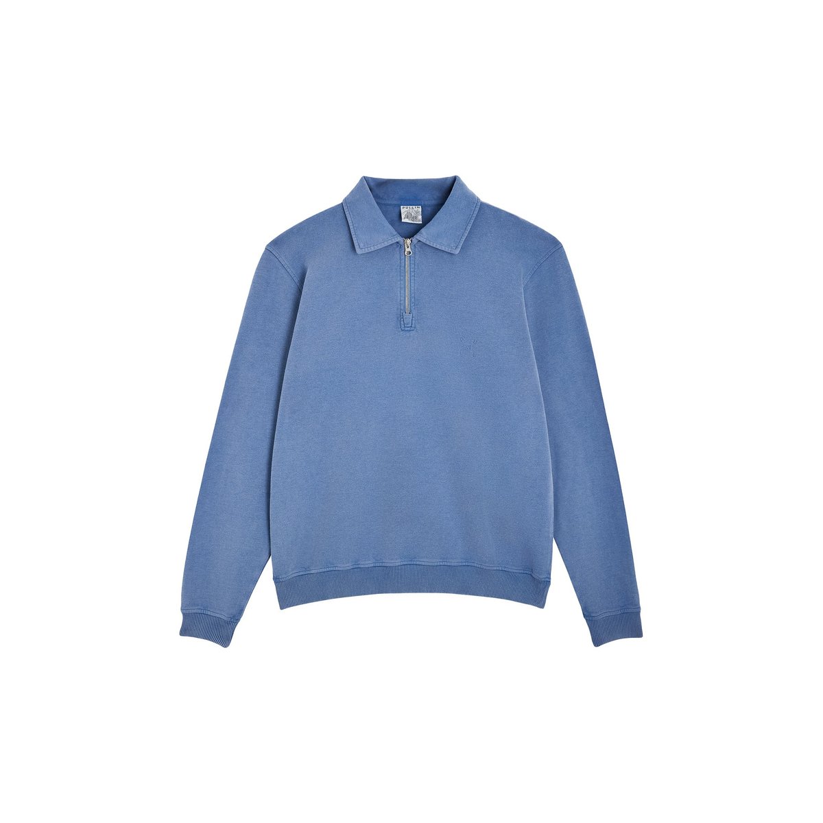 SWEAT ZIP BLUE bleu royal, PULLIN