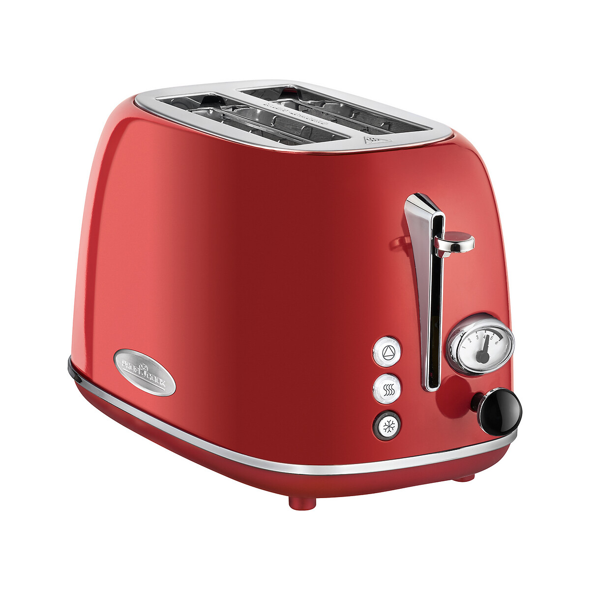 Torradeira vermelha para 2 torradas, da Proficook vermelho, PROFICOOK