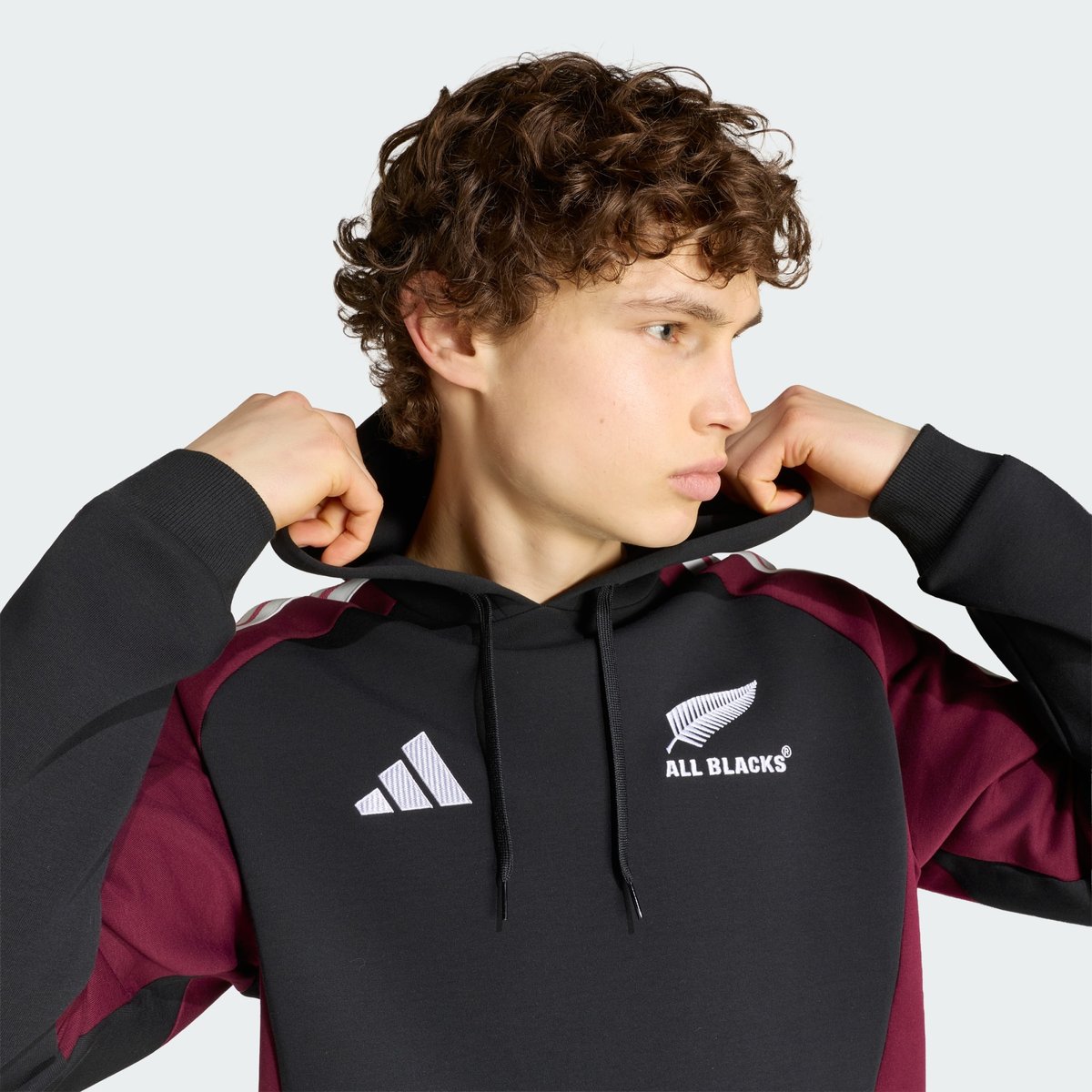 Sweat-Shirt À Capuche All Blacks Sweat-Shirt À Capuche All Blacks all black / maroon, adidas Performance
