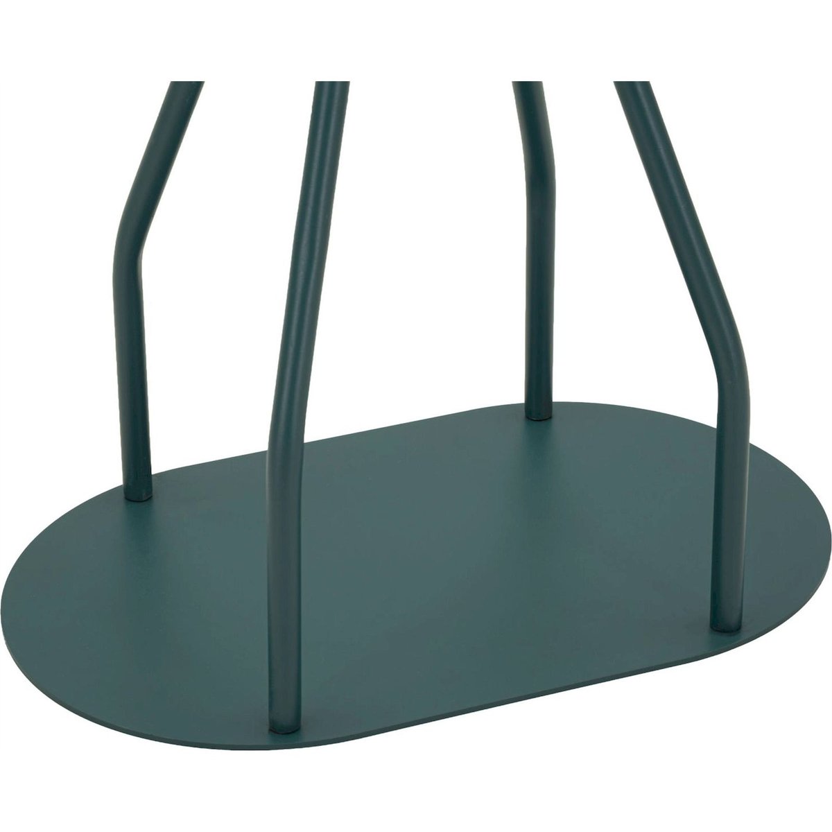 Portemanteau sur pied en métal MODERN bleu pétrole, RECOLLECTION