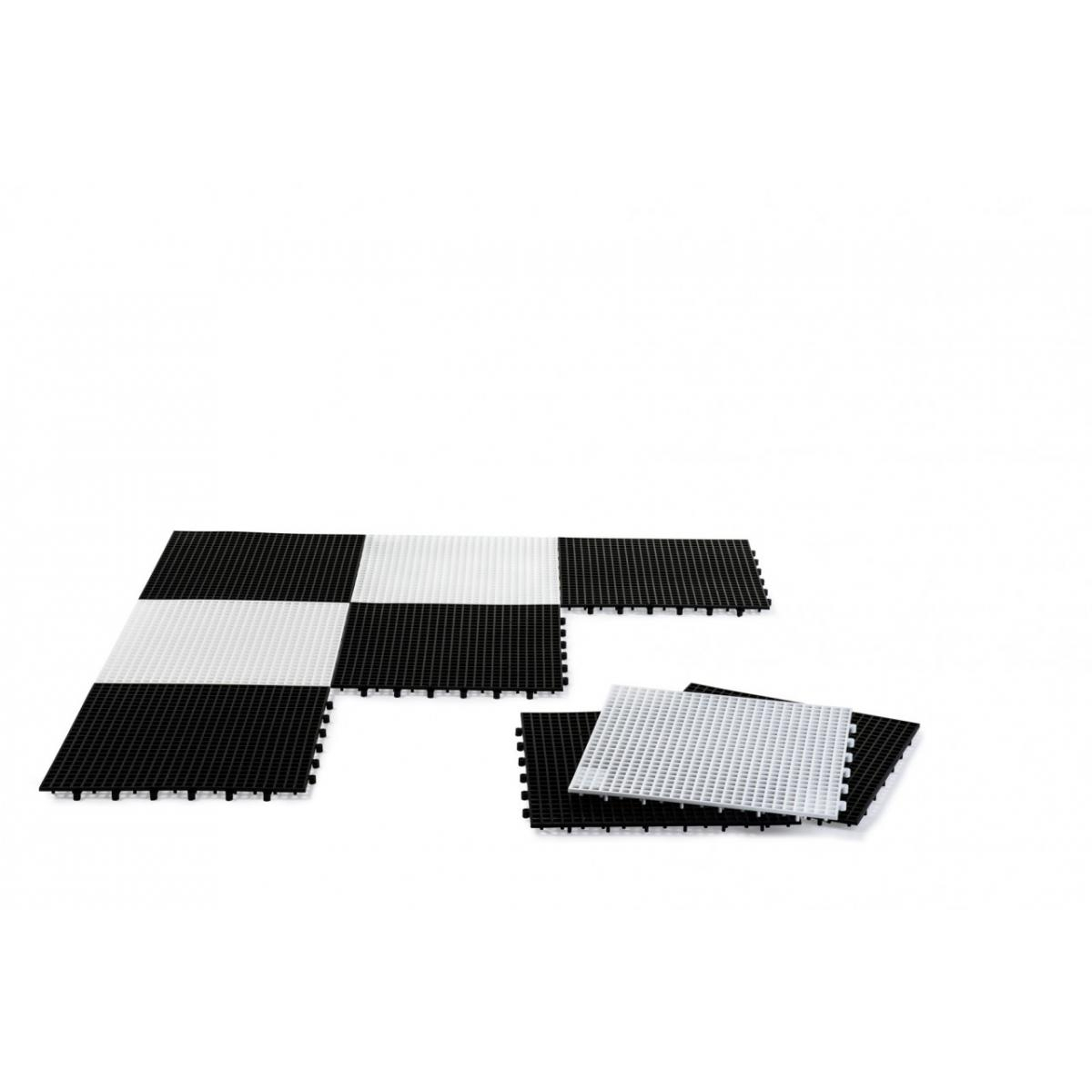 Echiquier Géant Rolly Toys 64 Cases - Tapis de Jeu Extérieur 35x35 cm noir, ROLLY TOYS