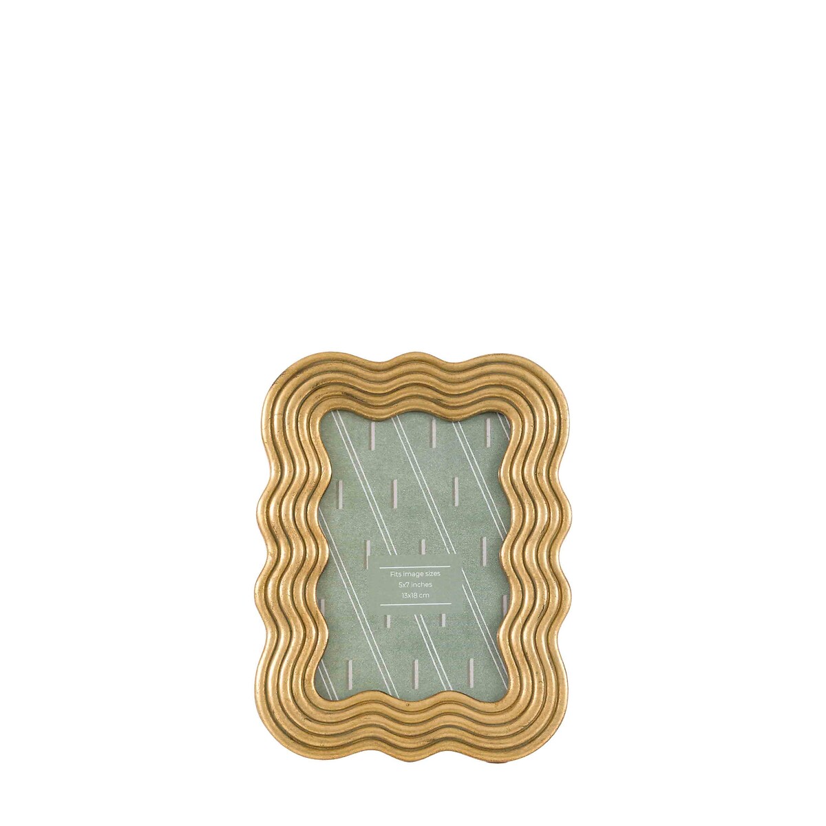 4x6" Padula Wave Photoframe gold-coloured, ÉDITÉ