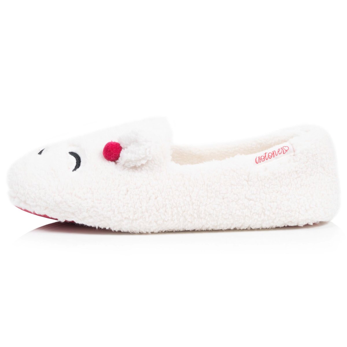 Chaussons extra-light Slippers blanc, ISOTONER