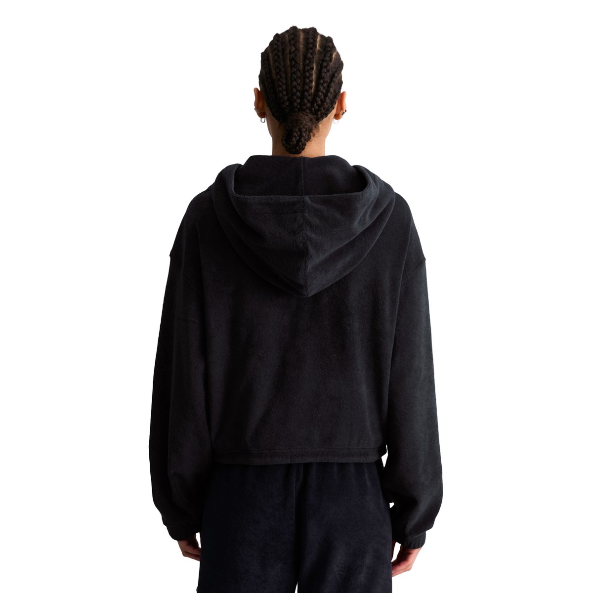 Veste en éponge relaxed en coton organique bleu foncé, MARC O’POLO DENIM