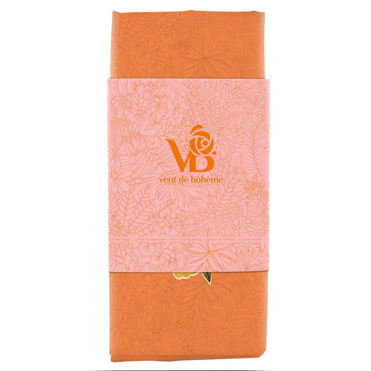 Toile de Transat / Chilienne KIMIKO orange, VENT DE BOHÈME