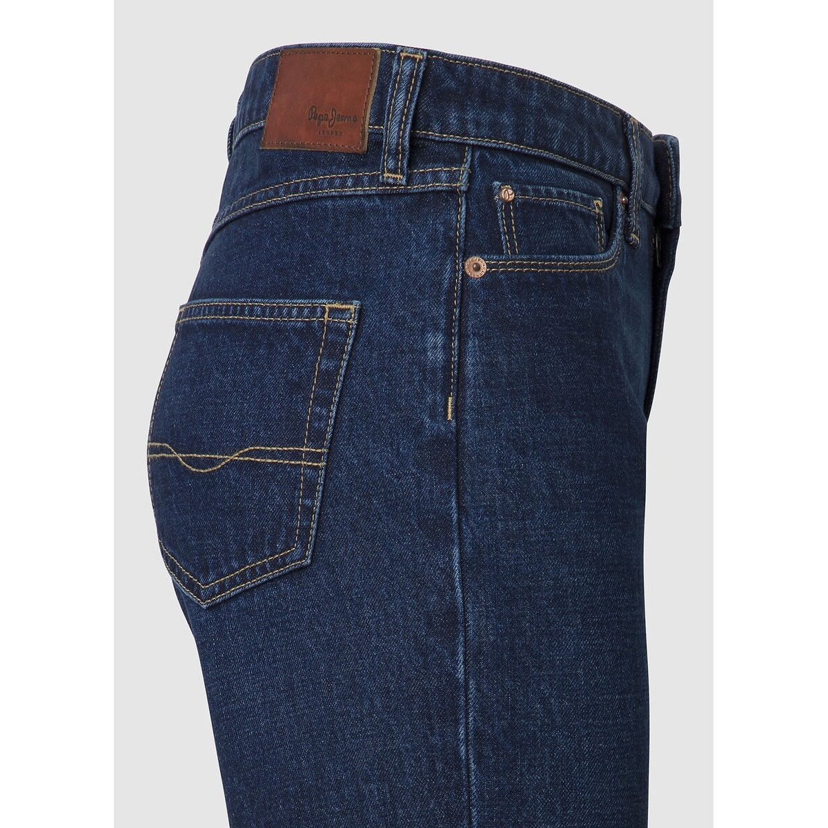Willa Flared Jeans with High Waist dark rigid, PEPE JEANS