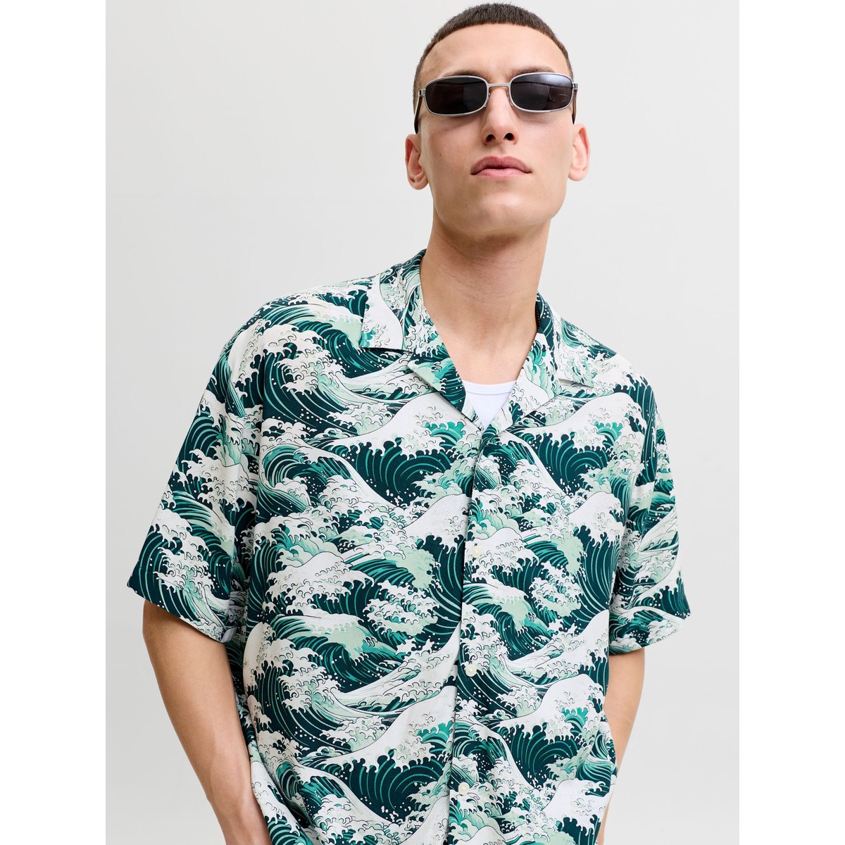 Chemise De Vacances blanche - ice, JACK & JONES