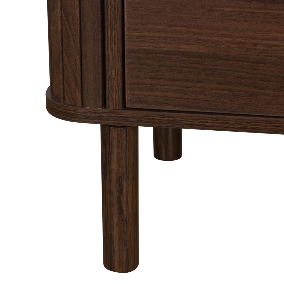 Table de chevet 1 tiroir en bois- MAYA bois foncé, DRAWER