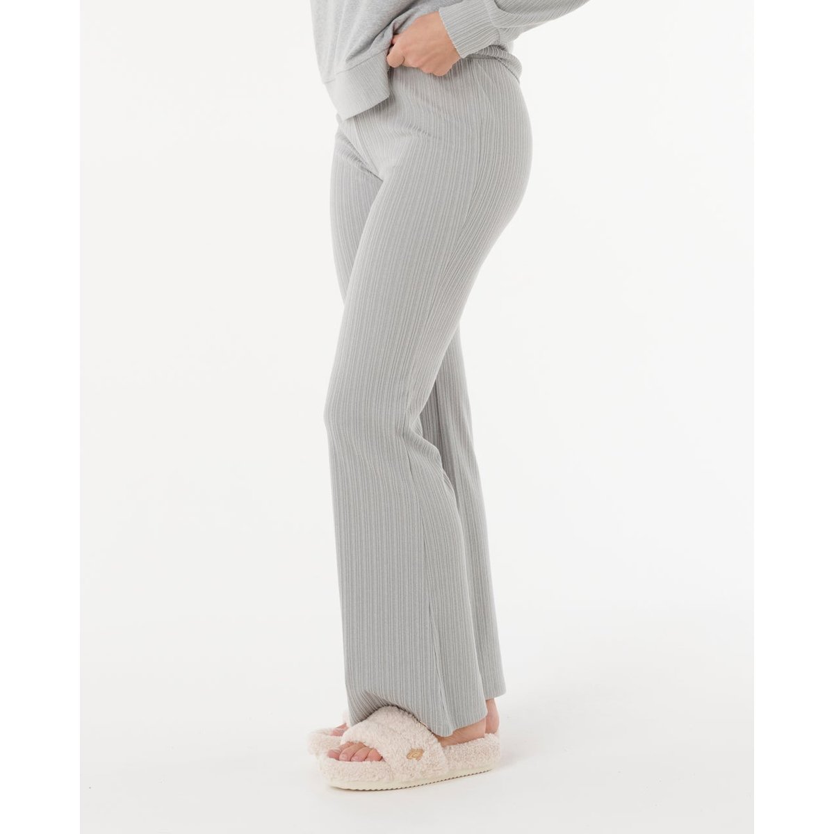 Pantalon évasé COSY gris chiné, RIP CURL