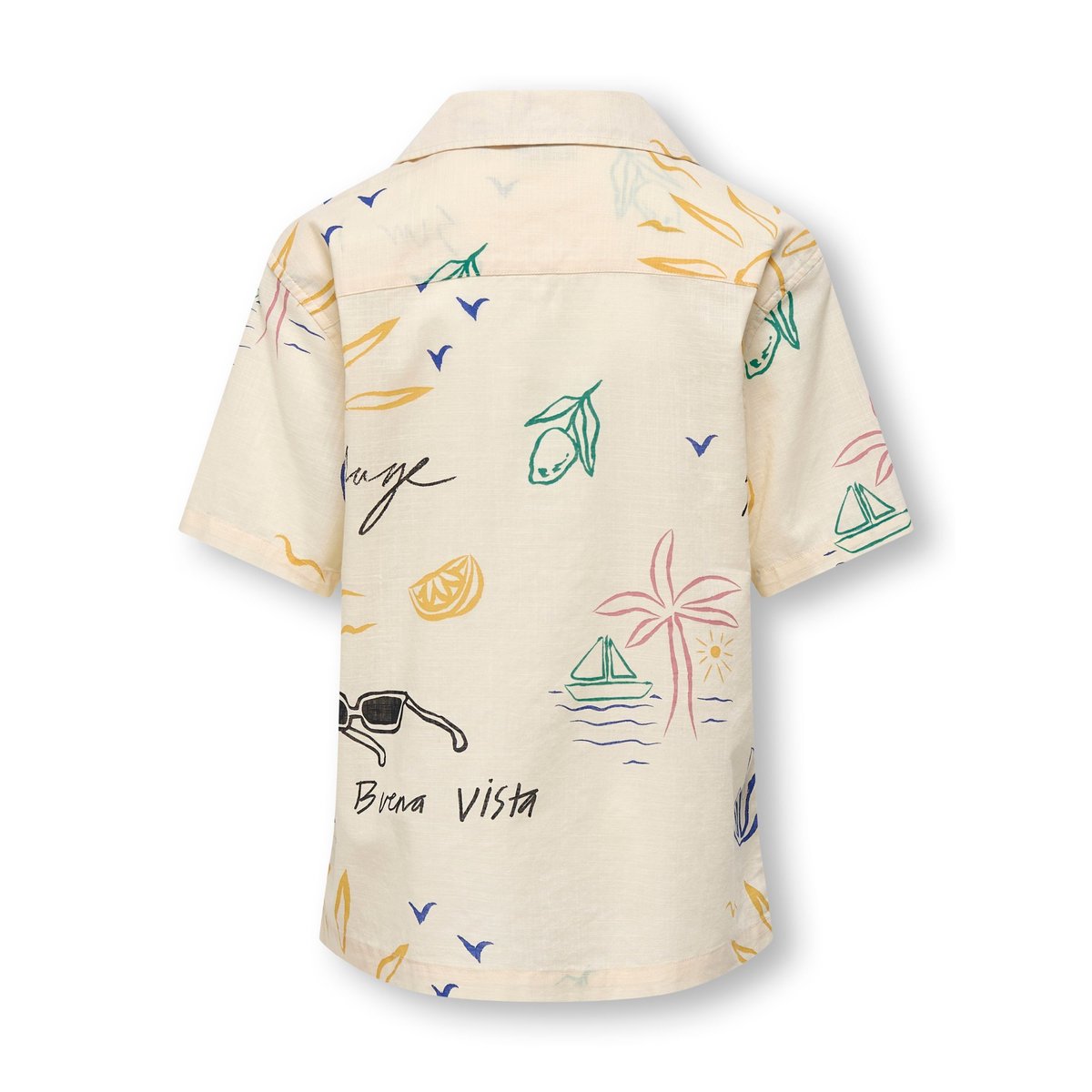 Chemise De Vacances antique white, ONLY & SONS JUNIOR