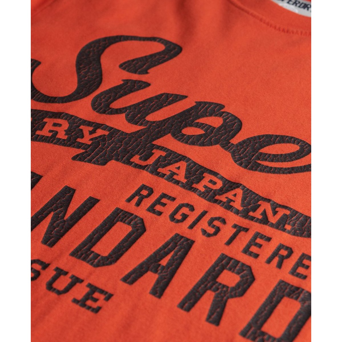 T-shirt Standard Script rouille orange denim co, SUPERDRY