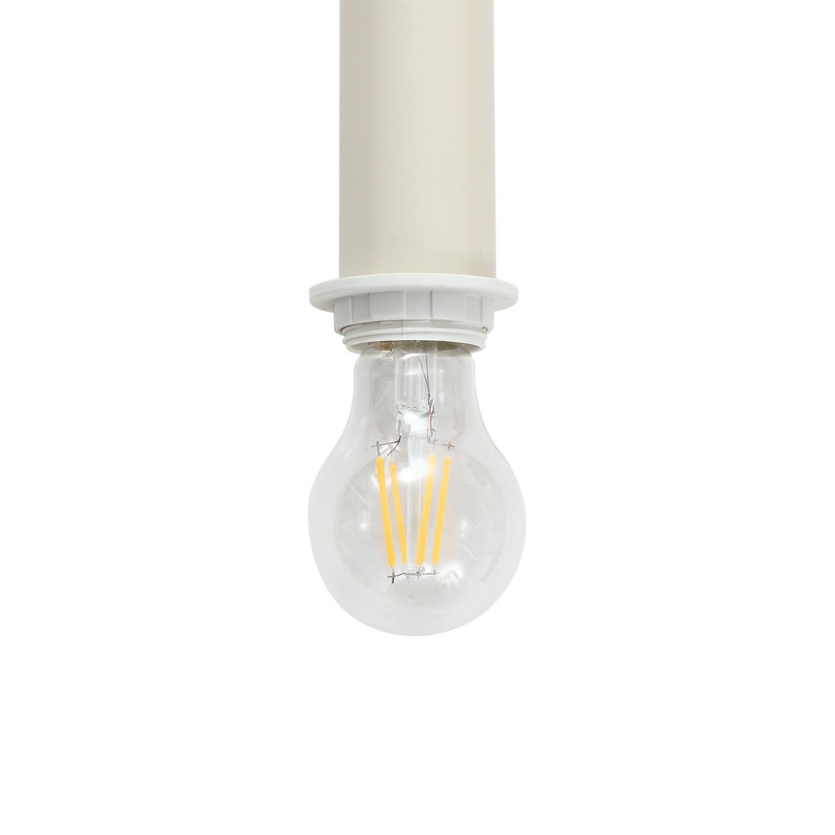 Suspension en métal moderne, Ovelia beige, LINDBY