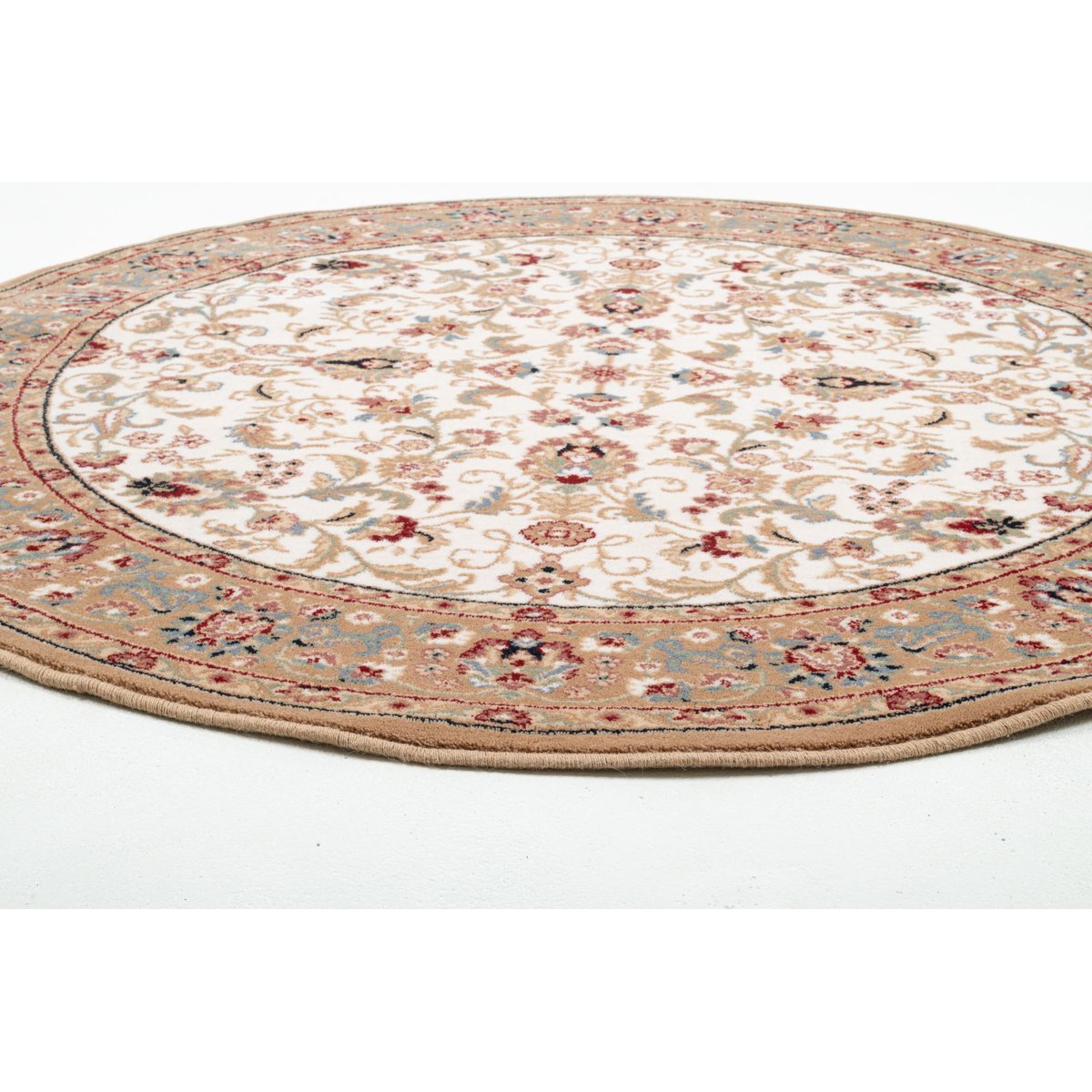 Tapis d'orient floral - DOLNA rouge, THEKO