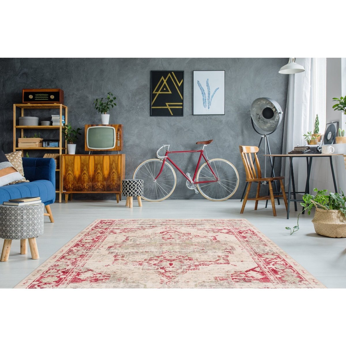 Tapis rectangulaire tissé, BAROQUE multicolore, ARTE ESPINA