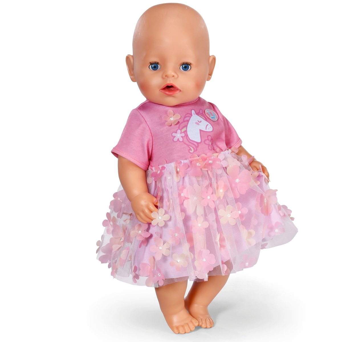 Baby born Robe à fleurs 43 cm rose, ZAPF CREATION