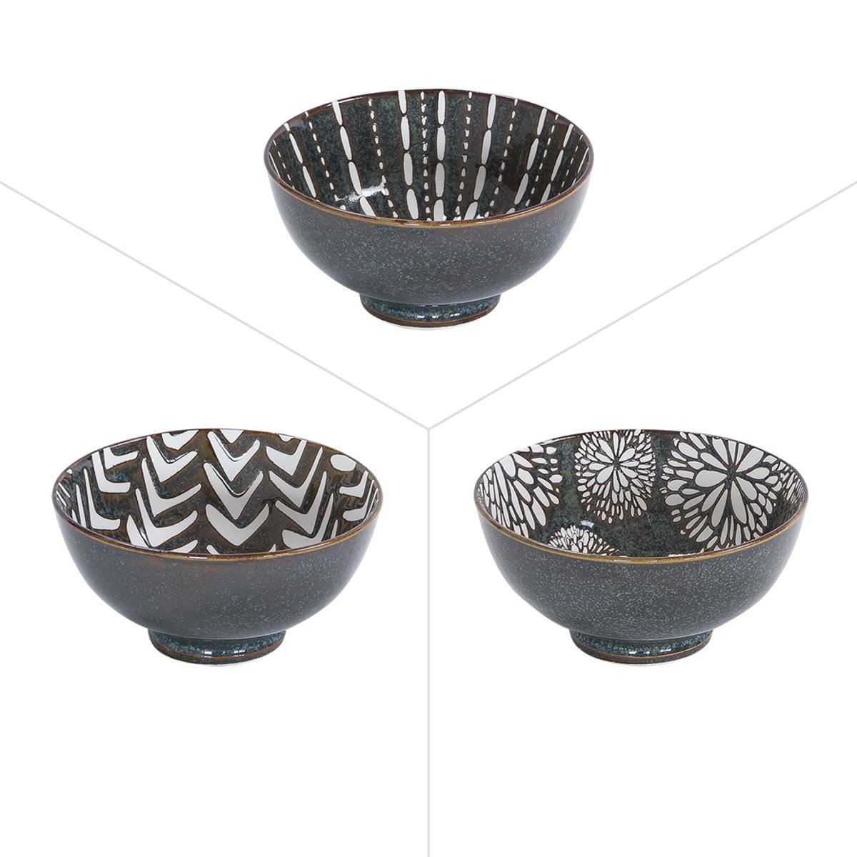 Coupelle penjab 9,5 cm (lot de 6) marron, TABLE PASSION