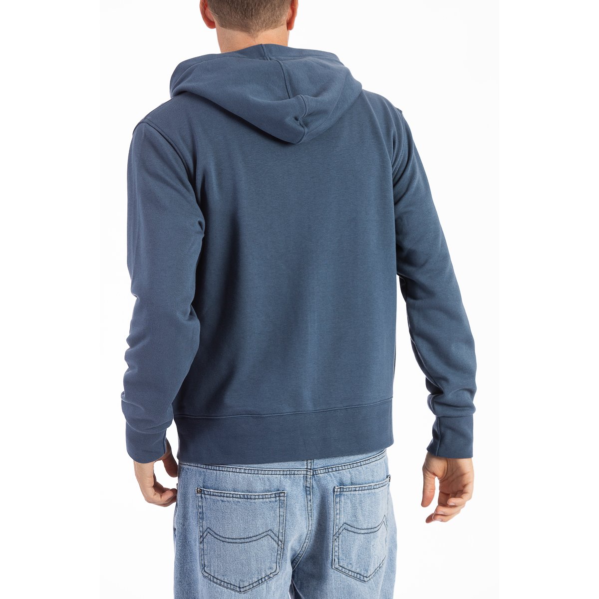 Sweat à capuche fermeture zippée LAUROS bleu, RICA LEWIS