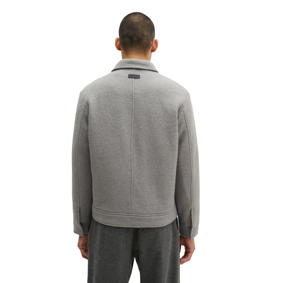 Blouson en laine coupe classique légèrement rembourré gris, MARC O'POLO