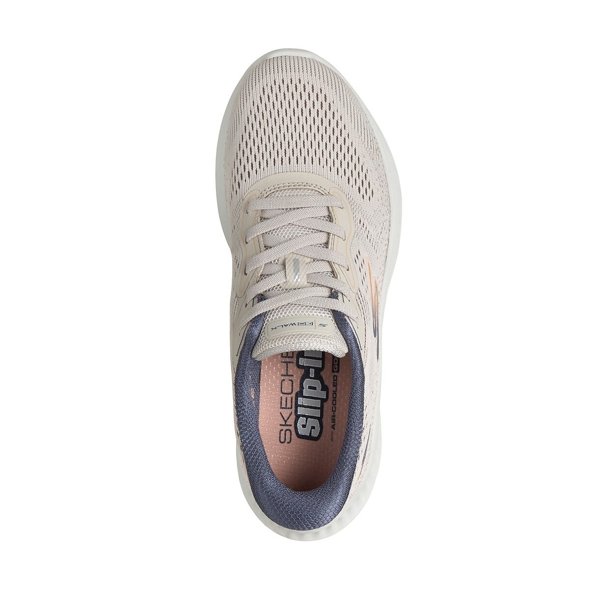 Sneakers Slip-Ins: GO WALK NOW-PARKER taupe , SKECHERS