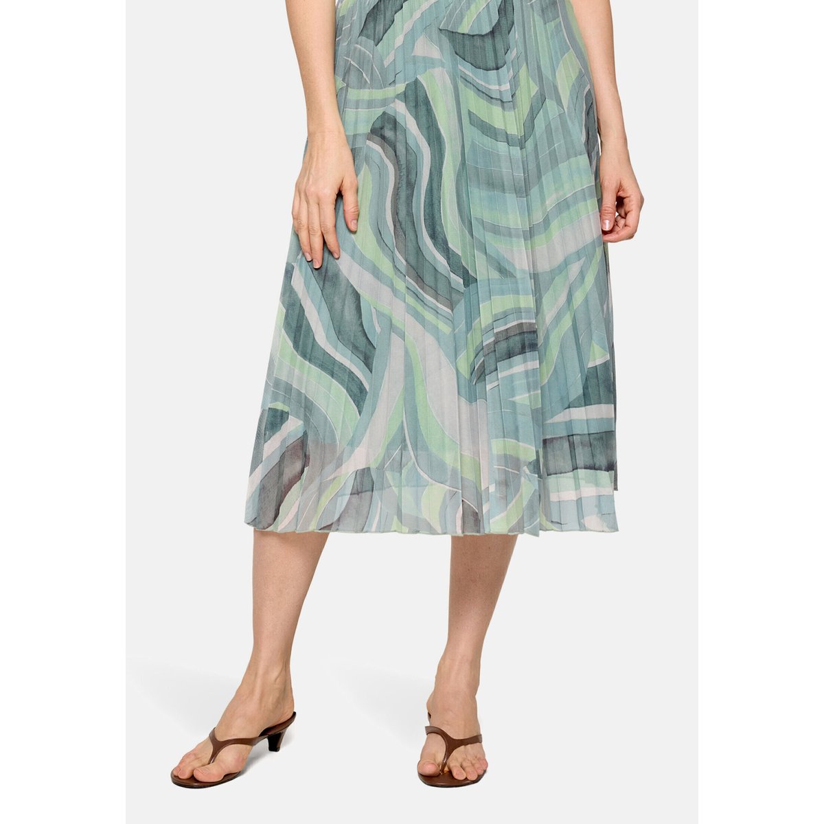 Jupe plissée à élastique mint/green, BETTY BARCLAY