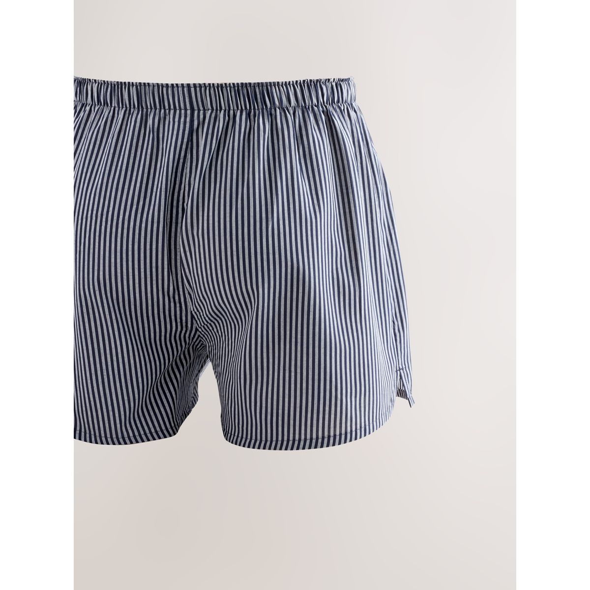 Boxer tissé coton bleu marine, NEXT
