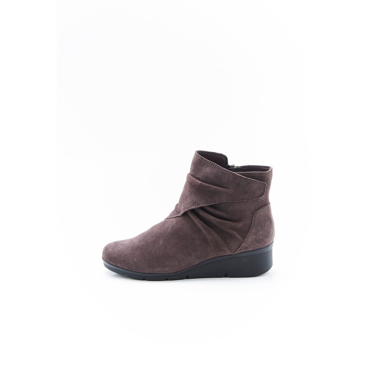 Boots Amortyl effet froissé marron, DAMART