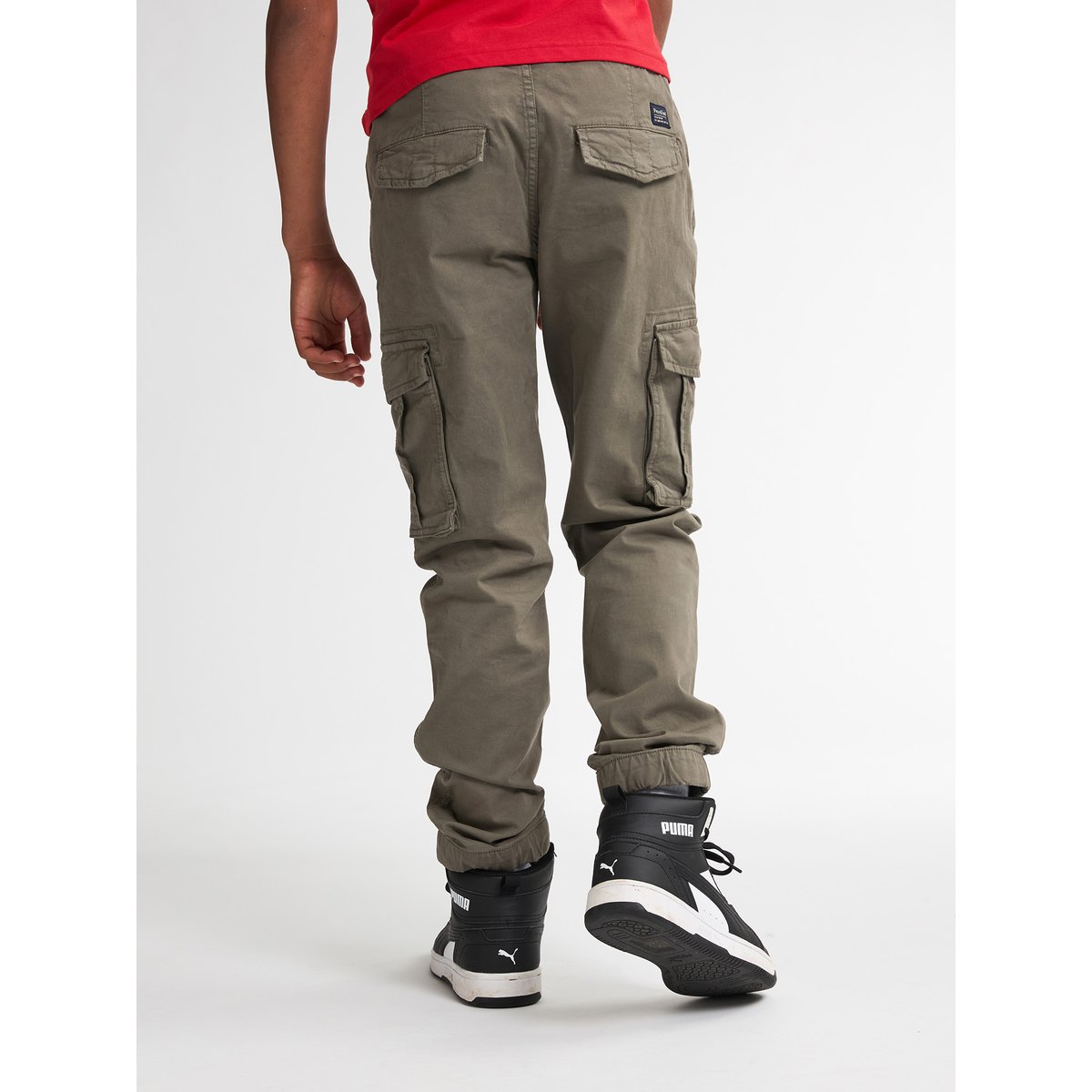 Pantalon cargo tapered snake vert mossy stone, PETROL INDUSTRIES