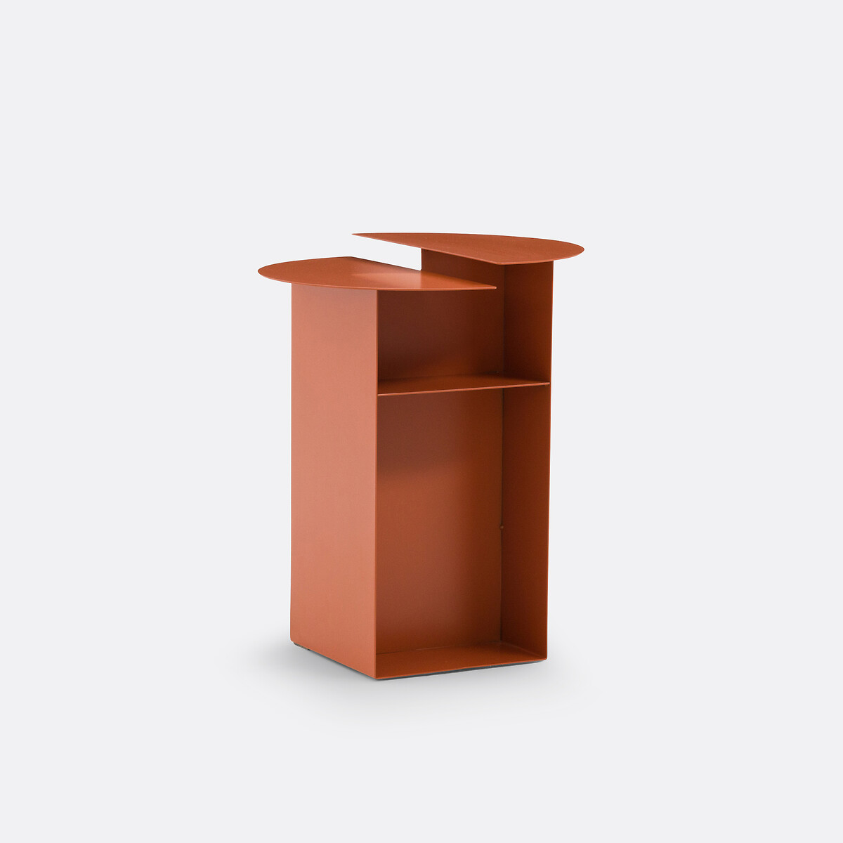 Nachtkastje in metaal, Alessio terracotta , LA REDOUTE INTERIEURS