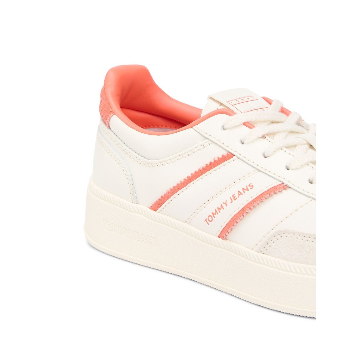 Baskets en cuir The Greenwich ivoire, TOMMY JEANS